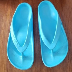 Newalk by Birkenstock thongs 39 turquoise